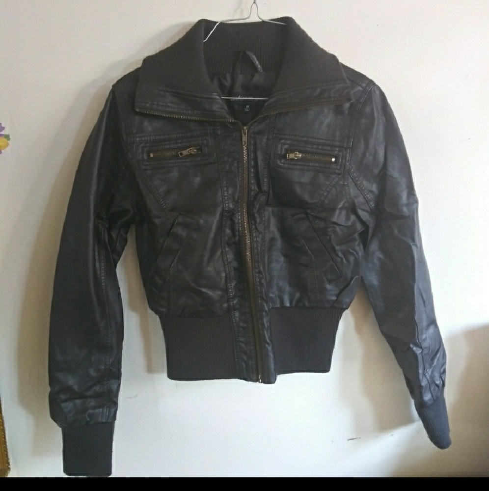 Leather jacket